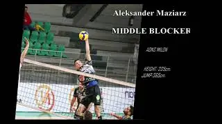 MAZIARZ ALEKSANDER 20/21 GREECE A1 VOLLEY highlights