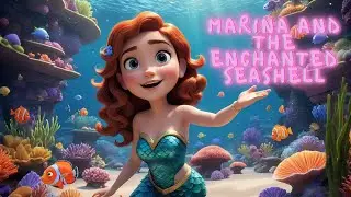 Marina and the Enchanted Seashell | Magical Mermaid Adventure Story for Kids
