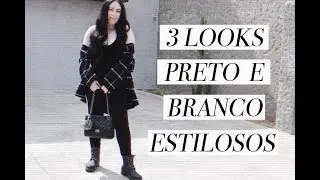 3 LOOKS PRETO E BRANCO // ROMWE LOOKBOOK