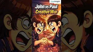John Lennon vs Paul McCartney: The Creative War Behind The Beatles  #musichistory #beatles