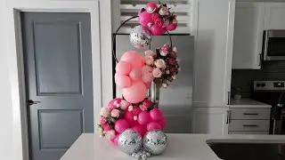 How To Make A Balloon Centerpiece | Step by Step Tutorial | DIY | Budget/Beginner Friendly 