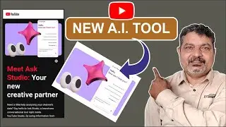 YouTube AI Ask Studio Tool | Complete guide in Hindi | #askstudio