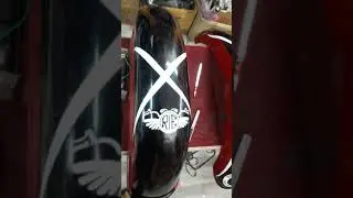 Bullet graphic redium sticker