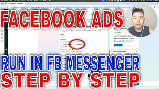 ✅  How To Run Facebook Ads In Facebook Messenger🔴