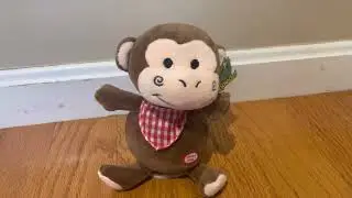 Talking monkey toy￼
