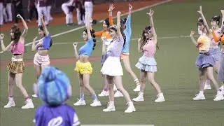 20250729 李珠珢視角 富邦Angels開場舞 全員私服亮麗登場😍 #李珠珢 #富邦angels #cheerleader #台湾チア