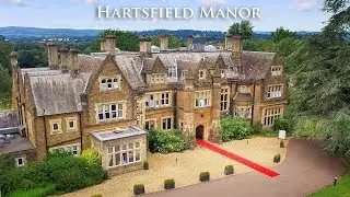 Hartsfield Manor: Hotel Aerial video Betchworth surrey of Hartsfield Manor Hotel