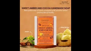Nyassa Sweet Amber and Cocoa Handmade Soap 75gms