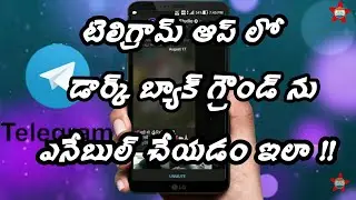 How to Enable Dark mode in Telegram app
