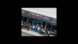 Pat Watts motorcycle shop Bridgwater Somerset