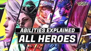 ALL HEROES ABILITIES EXPLAINED - FRAGPUNK #FragPunkPartner #fragpunkcreator