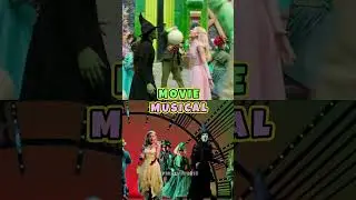 Wicked 'One Short Day' MOVIE vs MUSICAL
