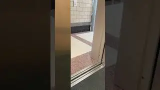 Taking the elevator at my school
