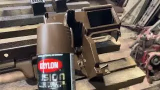Krylon Fusion Spray paint. Gloss paint in a spray can. Ms. Gay & Jiggs 
