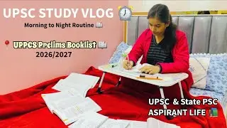 UPPCS prelims Booklist for 2026/2027 Aspirants📖📚✅  #vlog #upsc 
