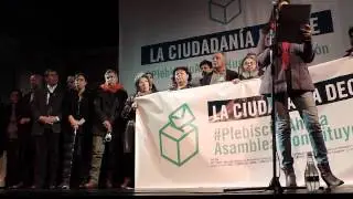 Manifiesto del C&oacute;nclave Social por una Nueva Constituci&oacute;n, PlebiscitoAhora y Asamblea Constituyente