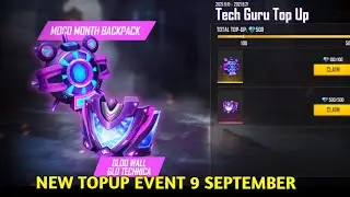 NEW TOPUP EVENT 9 SEPTEMBER || FREEFIRE || TOPUP EVENT ||