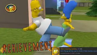 The Simpsons: Hit & Run - Kick Marge (How To : Achievement)