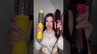 Revlon or Drybar 🧐 revlonhairdryerbrush ❤️&zwj;🔥hairstyles❤️&zwj;🔥#shorts