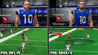 Madden 23: старое поколение против нового — бок о бок! Это совсем не близко!