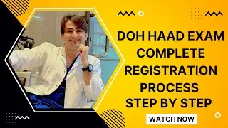 HAAD/DOH Exam & Dataflow Complete Step-by-Step Registration Process || Healthcare Professional #haad