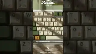 GLOVE x Domikey Avostar Cherry Profile Keycaps