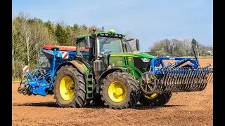 John Deere 6250r Ultimate Edition and Lemken Seed Drill