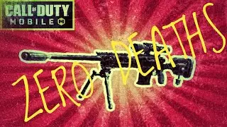 COD Mobile Zero Death Sniper gameplay
