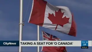Indigenous MB teen sits down during national anthem