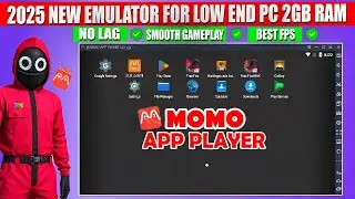 MoMo App Player For 2GB RAM Dual Core PC | Best Free Fire Emulator 2025