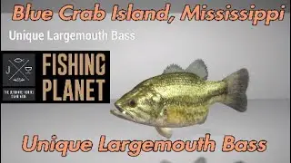 Fishing Planet - Unique Largemouth Bass - Blue Crab Island, Mississippi - Fishing Guide