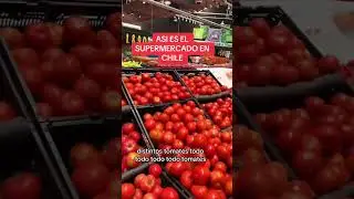 Asi es un supermercado en Chile 🇨🇱 #compras #inflacion #argentina #chile