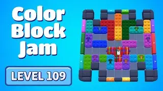 Color Block Jam Level 109 | Every Puzzle Solved! 🎯