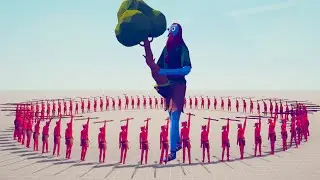 HOW MANY SPEAR THROWERS TO KILL TREE GIANT - Totally Accurate Battle Simulator TABS