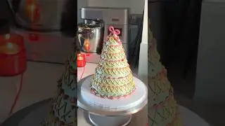 Christmas Tree Cake 🎄 #christmastreecake