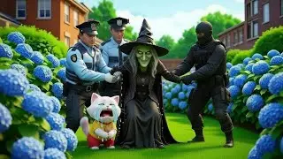 😱OMG🐾 How the Kitten Faced the Witch Breaking In | MiMi Cat Story