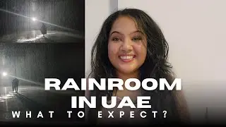 Обзор Rain Room в Шардже, ОАЭ