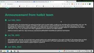 HOTBIT Como y DONDE RETIRAR TUS USDC Y FONDOS DE LA RED ARBITRUM DE HOTBIT 2023 - Explicado.