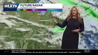Warm and windy today, more wet weather ahead