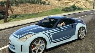 Nissan 350z Tokyo Drift Silver Vinyl - GTA V _REVIEW