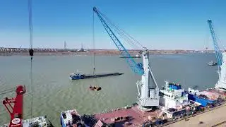 GENMA Rings in 2026 with Delivery of Three Smart Transshipment Cranes