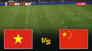 🔴Vietnam vs China - AFC Asian Cup 2026 | Pes 21 Gameplay Simulation