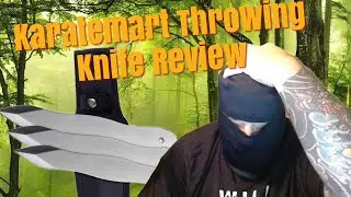 Hardcore Mall Ninja Reviews Throwing Knives from Karatemart