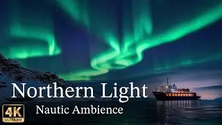 Northern Lights Night Ambience | Aurora Borealis 4K | Relaxing Sleep Ambient Art for TV