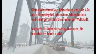 2026.01.08 -  Hamburg Tour im Schnee - Grüße an die Jungs von @RealUnwetterjaeger