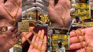 2026 Tanishq Party Wear Gold Chains with Weight and Price | Latest Designs 😊 Tanishq & Others Chains