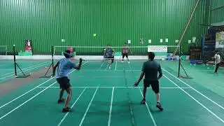 Soumyaa & Sesha VS Saumya & Soumya |Thirdcourt |Badminton |MensDoubles |ClubBadminton |YonexMavis350