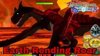 Molten Tigrex Quest - Earth-rending Roar in Monster Hunter Stories