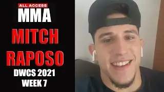 TUF 29's Mitch Raposo looking for redemption on DWCS on Oct. 12