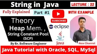 What is String in java ?  String in java | Heap and String Constant Pool | #studypointplus #java